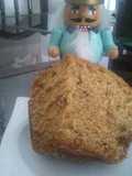 Torta de calabacín con frutos secos