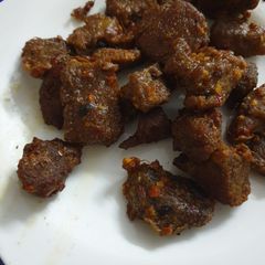 A picture of Fried chatpati boti.