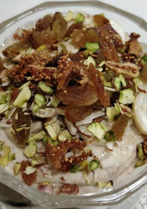 A picture of Anjeer Cream.