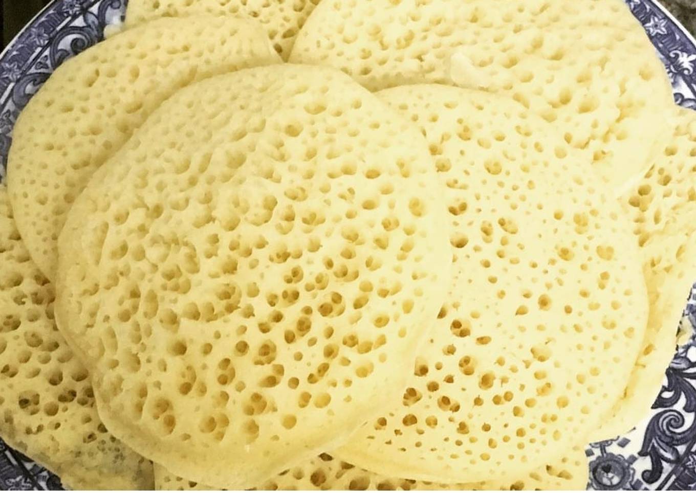 Baghrir - Tortitas Crêpes Marroquíes