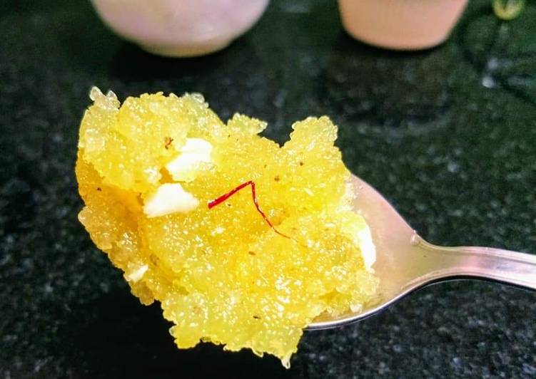 Recipe of Award-winning Ksheera /sheera/rava sweet