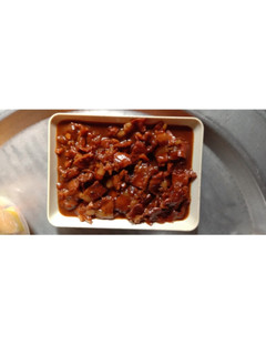 Hình của món Thịt heo kho tiêu, nhanh gọn, dễ làm.