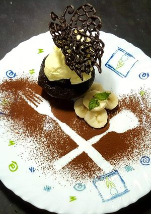 A picture of Chocolate Banana Muffins 🍫🍌.