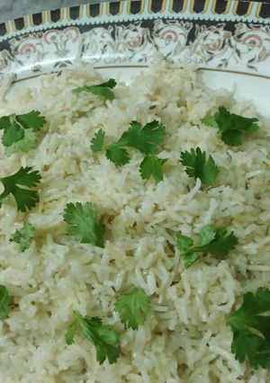 A picture of Chicken flavored simple rice.