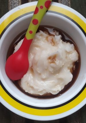 Foto resep CEMILAN MPASI : Bubur sumsum susu