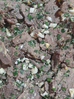 Una foto de Lengua a la vinagreta