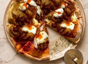 Zdjęcie przepisu Pizza 🍕z mięsem na kebab.