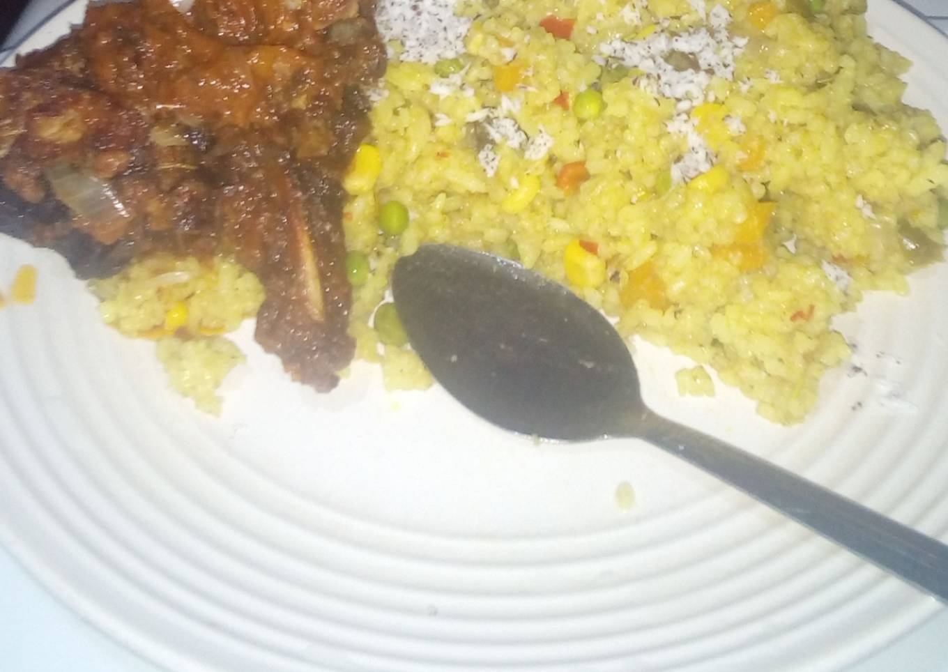 Coconut fried rice