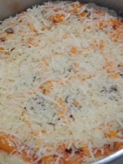 Foto resep ** Pizza magicomb empuk rasa rendang**##*