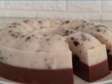 Puding oreo lapis cokelat