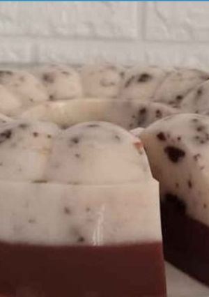 Foto resep Puding oreo lapis cokelat