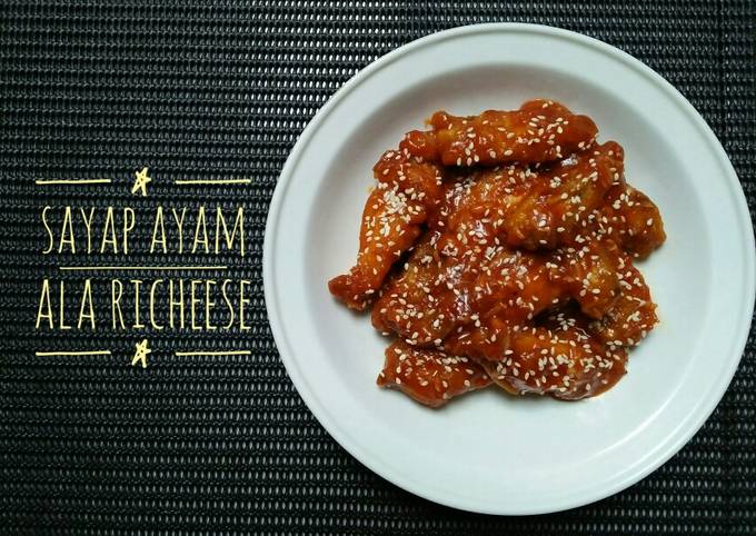 11. #Sayap Ayam ala Richeese#