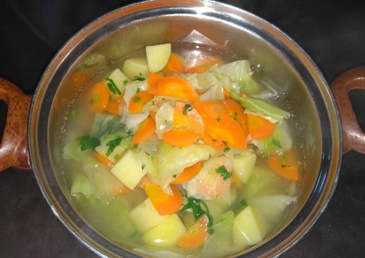 Bagaimana Menyiapkan Sup Sayur, Sempurna