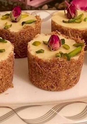 صورة لوصفة 😋تشيز الشعيريه بالسميد😋