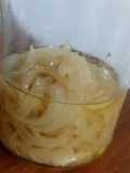 Cebolla confitada en microondas