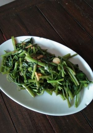 Foto resep Tumis kangkung ala resto