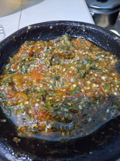 Foto resep Sambal cabai hijau pedas mantap.