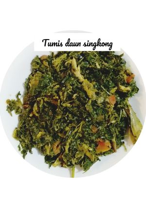 Foto resep Tumis daun Singkong tutu'