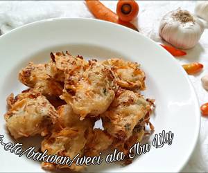 Masakan Populer 48. Ote-ote/bakwan/weci ala Ibu Lily Yummy Mantul