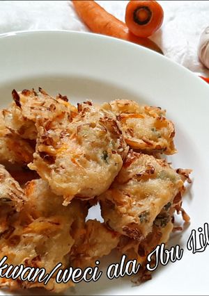 Foto resep 48. Ote-ote/bakwan/weci ala Ibu Lily