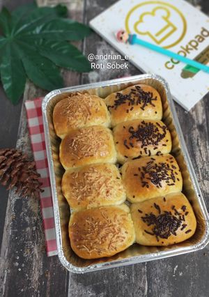 Foto resep Roti Sobek Tanpa Ulen Tanpa Telur (Margarin)