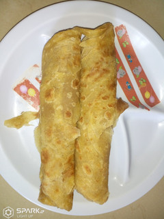 A picture of A mix of Atta and all purpose flour Chapatis#four week challenge.