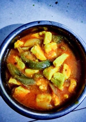 A picture of Kadai paneer.
