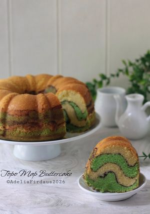 Foto resep Topo Map Buttercake