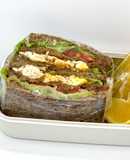 Bánh mì Sandwich trứng bữa sáng: Giảm cân - lunchbox - eat clean (360calo)