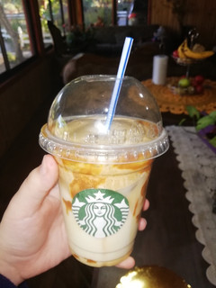Una foto de Bebida de starbucks