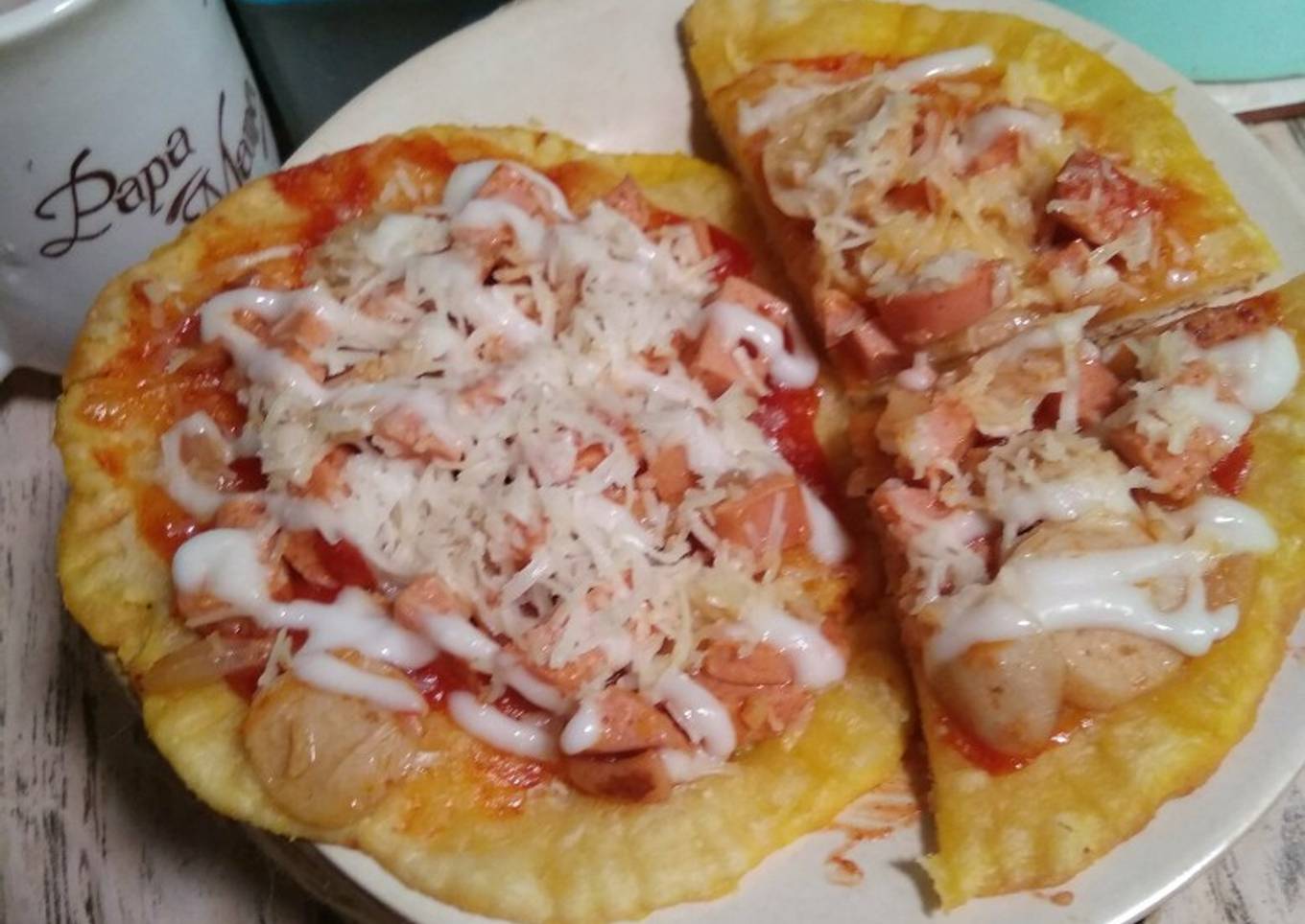 ☀️Pizza Sosis Teflon
