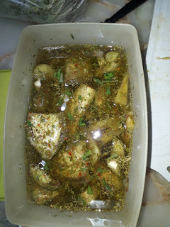 Una foto de Berenjenas en escabeche a mi manera