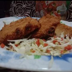 A picture of Fried Lasagna pocket.