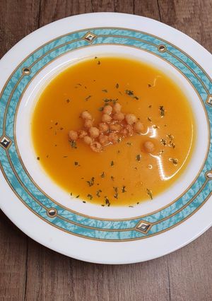 Sütőtökkrémleves recept fotója