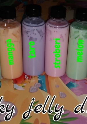 Foto resep 1. Milky Jelly Drink (Ide Bisnis Home Made)