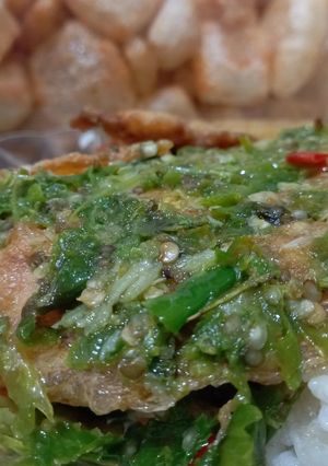 Foto resep Telur dadar sambalijo