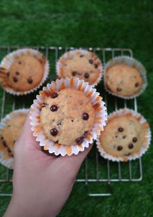 Foto resep Banana Muffin Bolu pisang tanpa mixer irit telur