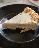 Banana ice cream cheesecake low fat in airfyer