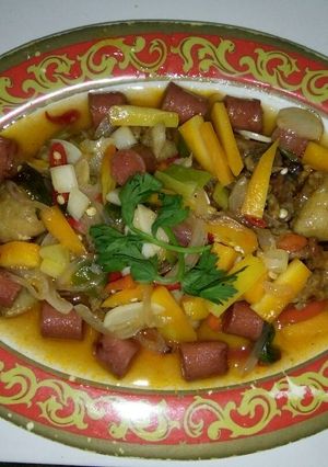 Foto resep Cumi Krispi Asam Manis