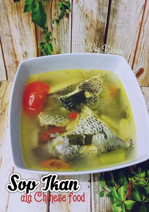 Foto resep Sop Ikan ala Chinese Food