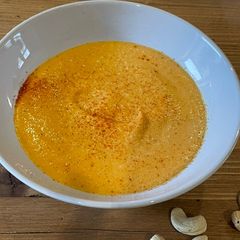 Cashew & Butternut Squash Soup A picture of Cashew & Butternut Squash Soup.