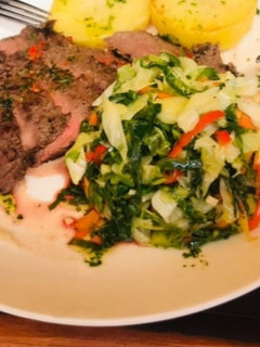 Foto de Bife do Lombo com Legumes