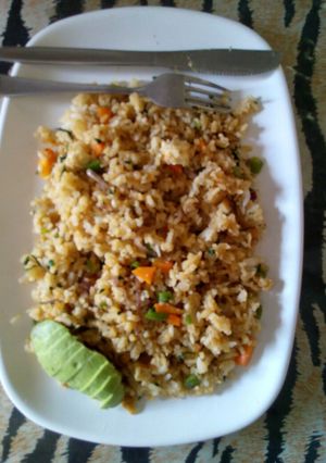 A picture of Fried rice - chahan.