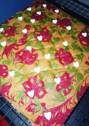 Foto resep Moka Flowers cake a.k.a jelita keik