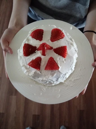 Easy Steps Prepare Recipes My 15 year old made chocolate cake with strawberry n whipcream the Perfect Make You Drink.