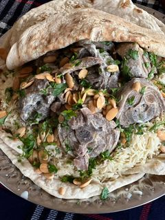 صورة لوصفة منسف اردني