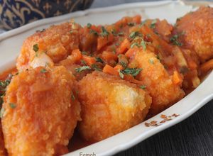 Une photo de Poisson en sauce façon asiatique