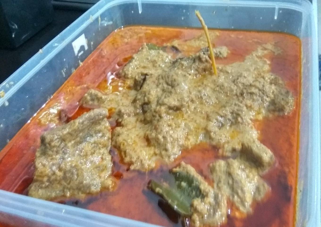 Rendang khas palembang ku maknyoss