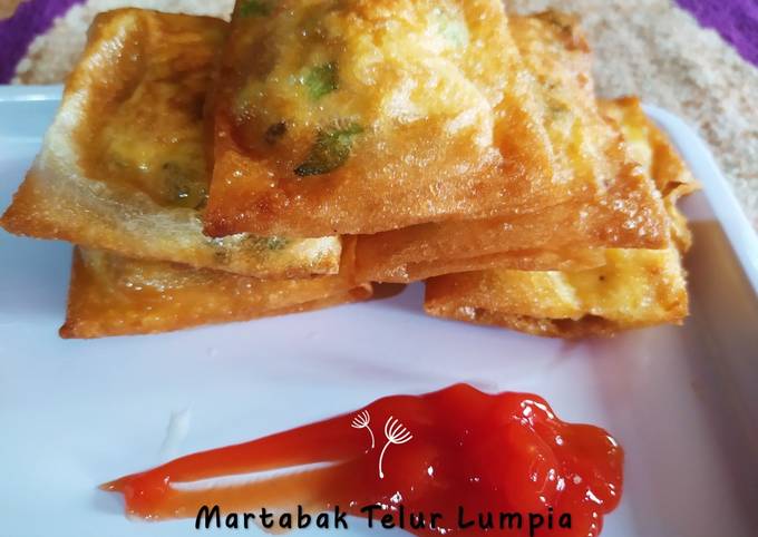 Resep Martabak Telur Kulit Lumpia, Bikin Ngiler