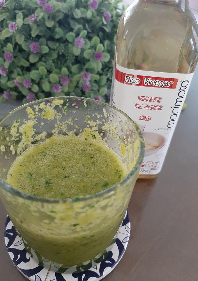 Una foto de Salsa de pimientos